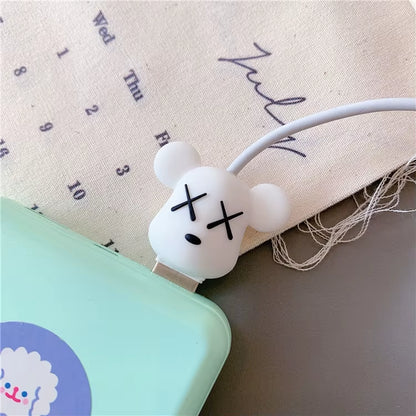 New Cute Cable Both Ends Bite Protector for for Iphone X XS 11 Pro Max XR 6 6S 7 8 plus Ipad Mini 2 3 Air Phone Charger Cables