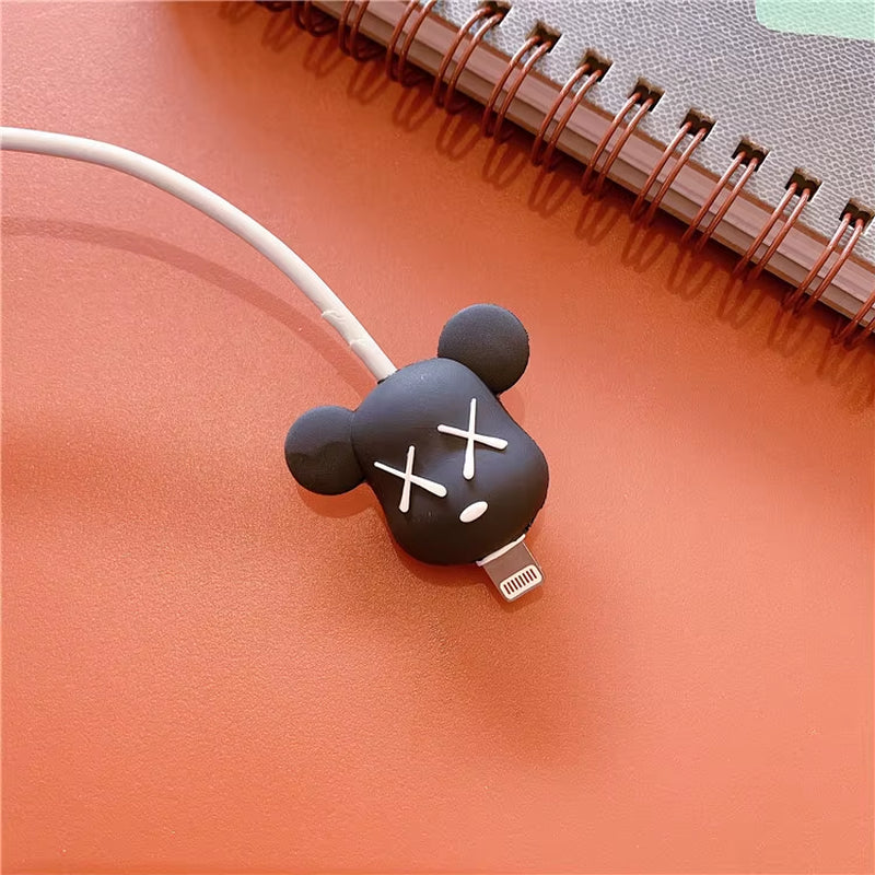 New Cute Cable Both Ends Bite Protector for for Iphone X XS 11 Pro Max XR 6 6S 7 8 plus Ipad Mini 2 3 Air Phone Charger Cables