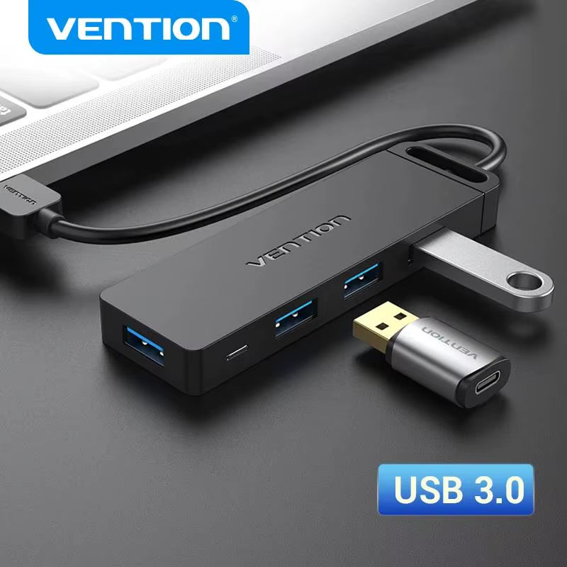 USB C HUB 4 Ports USB Type C to USB Splitter with Micro Charge Power for Lenovo Macbook Pro Ipad Samsung PC USB 3.0 HUB