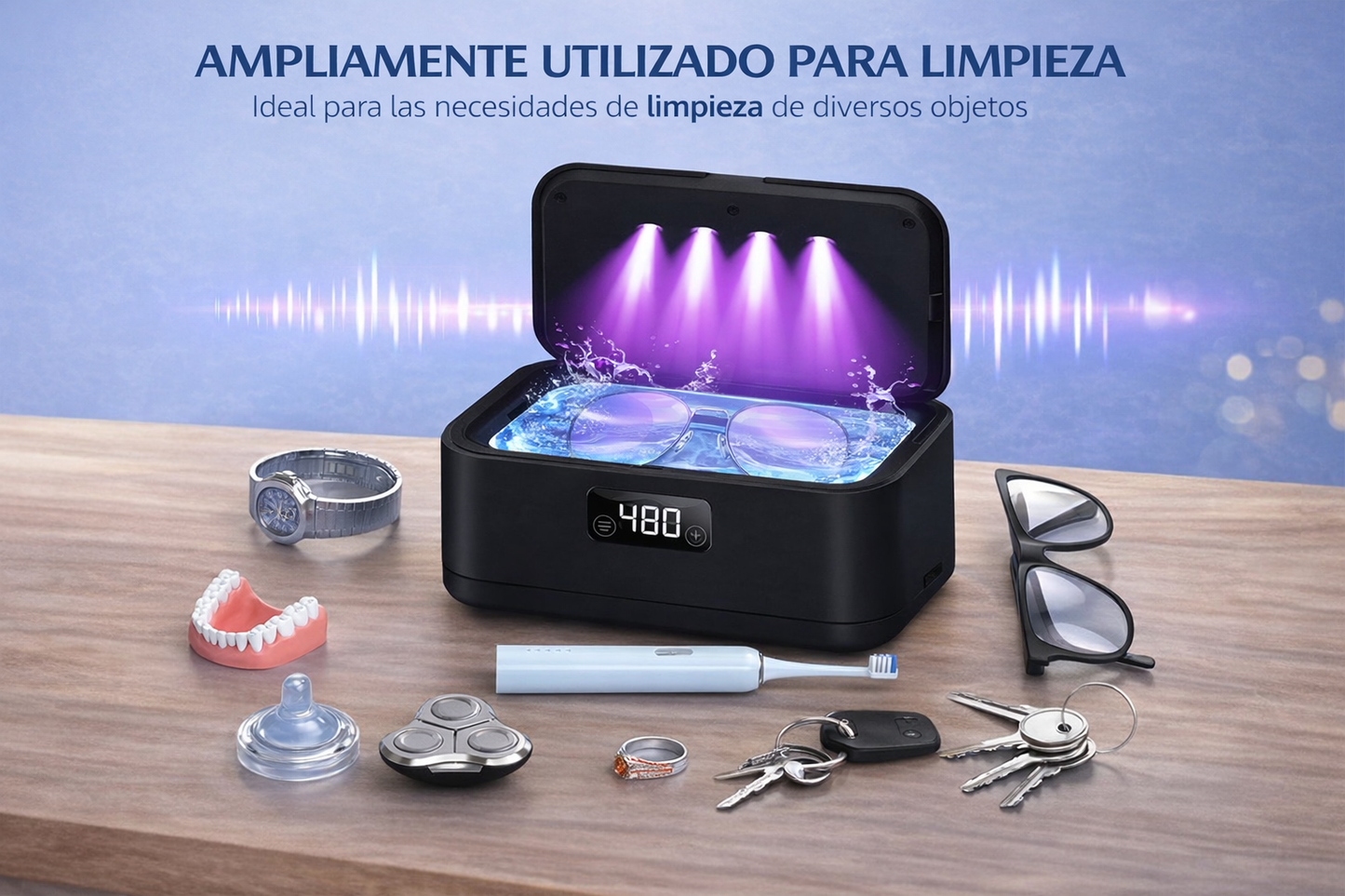 Limpiador Ultrasónico Utilizz® 50 kHz