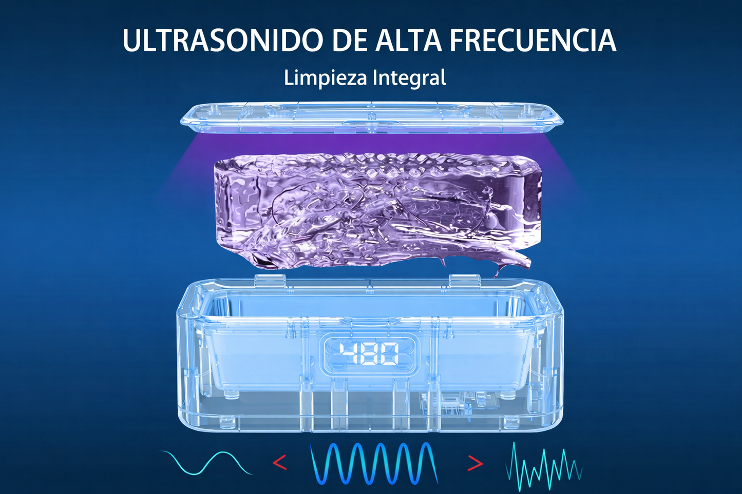 Limpiador Ultrasónico Utilizz® 50 kHz