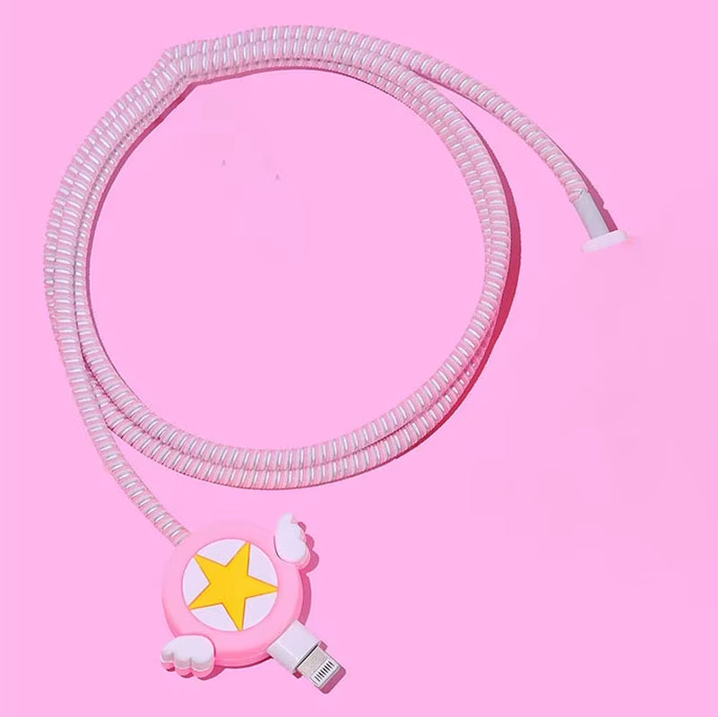 New Cute Cable Both Ends Bite Protector for for Iphone X XS 11 Pro Max XR 6 6S 7 8 plus Ipad Mini 2 3 Air Phone Charger Cables
